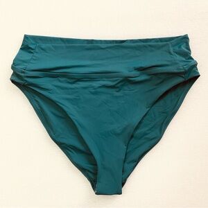 Knix High Rise Swim Bottom - Teal